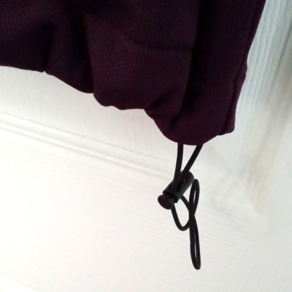 Zara Active Women's Plum Funnel Neck Long Sleeve Zip Up Jacket Small Oversized - Picture 12 of 12